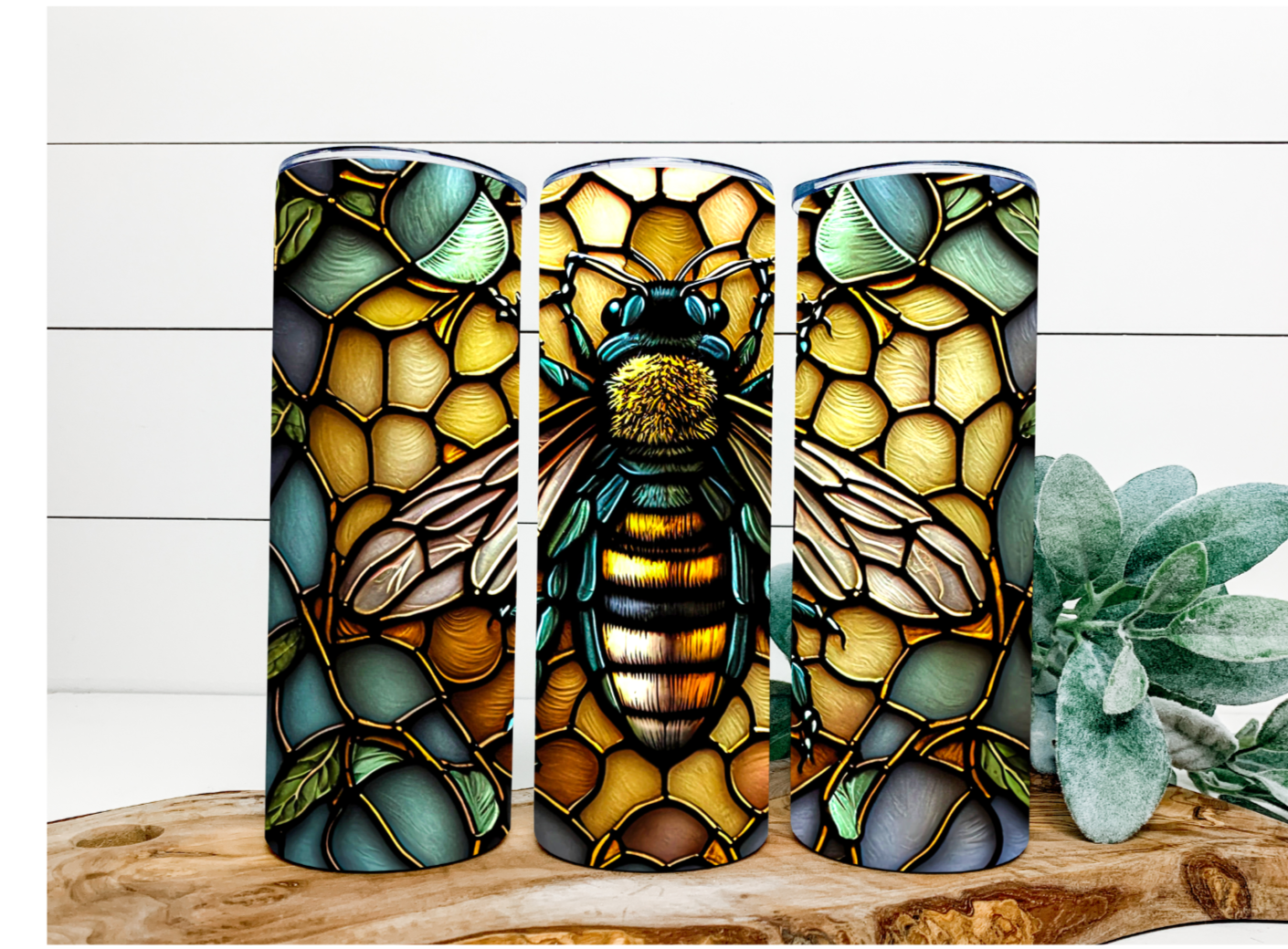 Stain Glass Bee