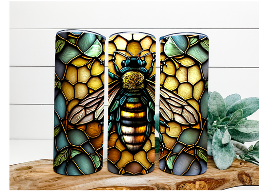 Stain Glass Bee