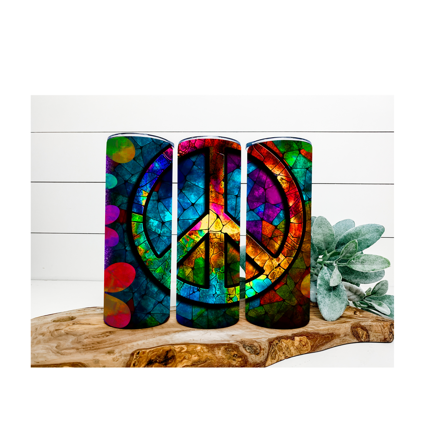 Peace Stain Glass