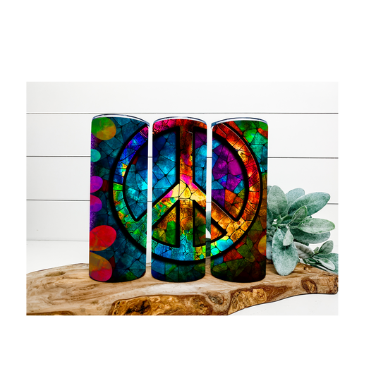 Peace Stain Glass